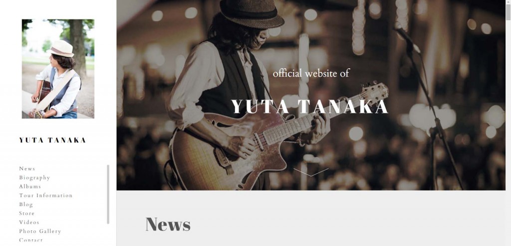 Yuta-homepage